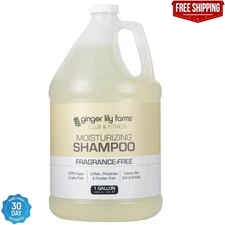 Ginger Lily Farms Fragrance Free Moisturizing Shampoo 128 Fl Oz Vegan Formula