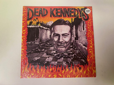 DEAD KENNEDYS ''GIVE ME CONVENIENCE OR GIVE ME DEATH'' LP ORANGE COLOR VINYL NEW