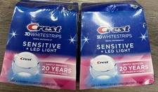 CREST 3D WHITESTRIPS SENSITIVE AND GENTLE LED LIGHT 28 STRIPS EXP 2026-27