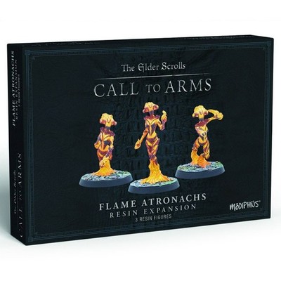 Modiphius Elder Scrolls Call To Arms Flame Atronachs Resin Miniatures