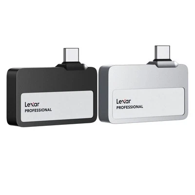 LEXAR Professional Go Portable SSD 1T 2TB SL400 Photography Camera iPhone Mobile