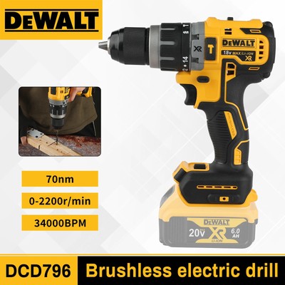 DEWALT DCD796 13mm Brushless Elektro Bohrmaschine Tragbar Schrauber Schlagbohrmaschine Re