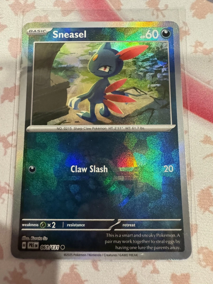 Sneasel Pokémon TCG Cards for sale | eBay