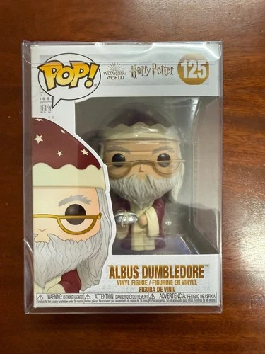FUNKO Pop! #125 Albus Dumbledore - Harry Potter - Authentic NEW+Protector