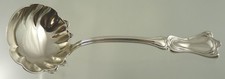 BOUCHE À SAUCE HAUT CAMÉE SIMPLE STERLING DOMINION BIJOUX MFG CO TORONTO STERLING