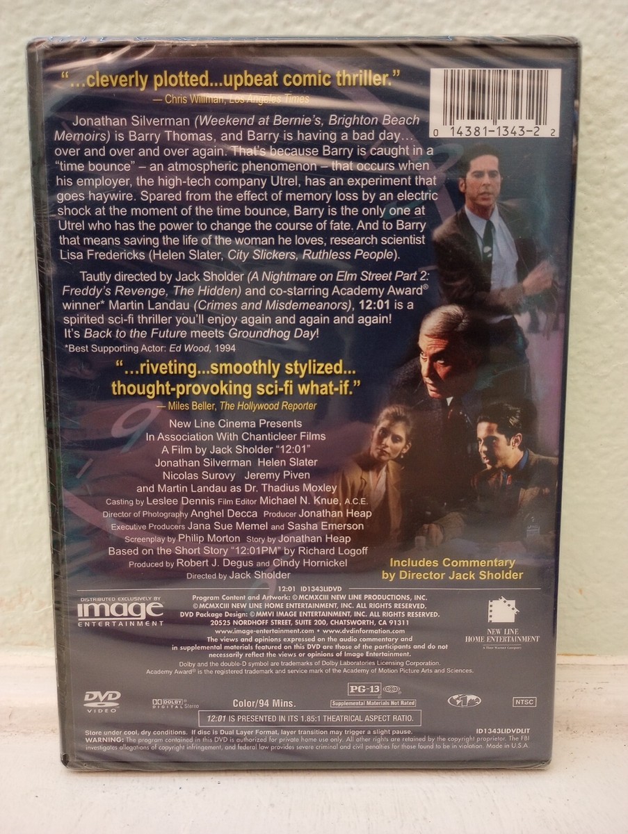 12:01 (DVD, 2006) for sale online | eBay