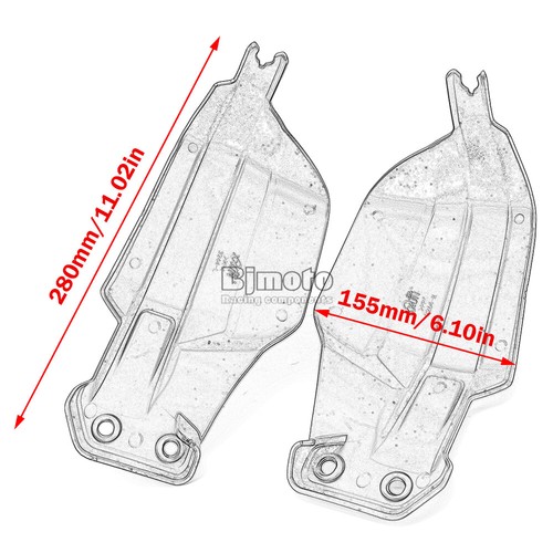 For Harley Pan America 1250 Handguards Handlebars Wind Deflector Guards Front - Imagen 6 de 12