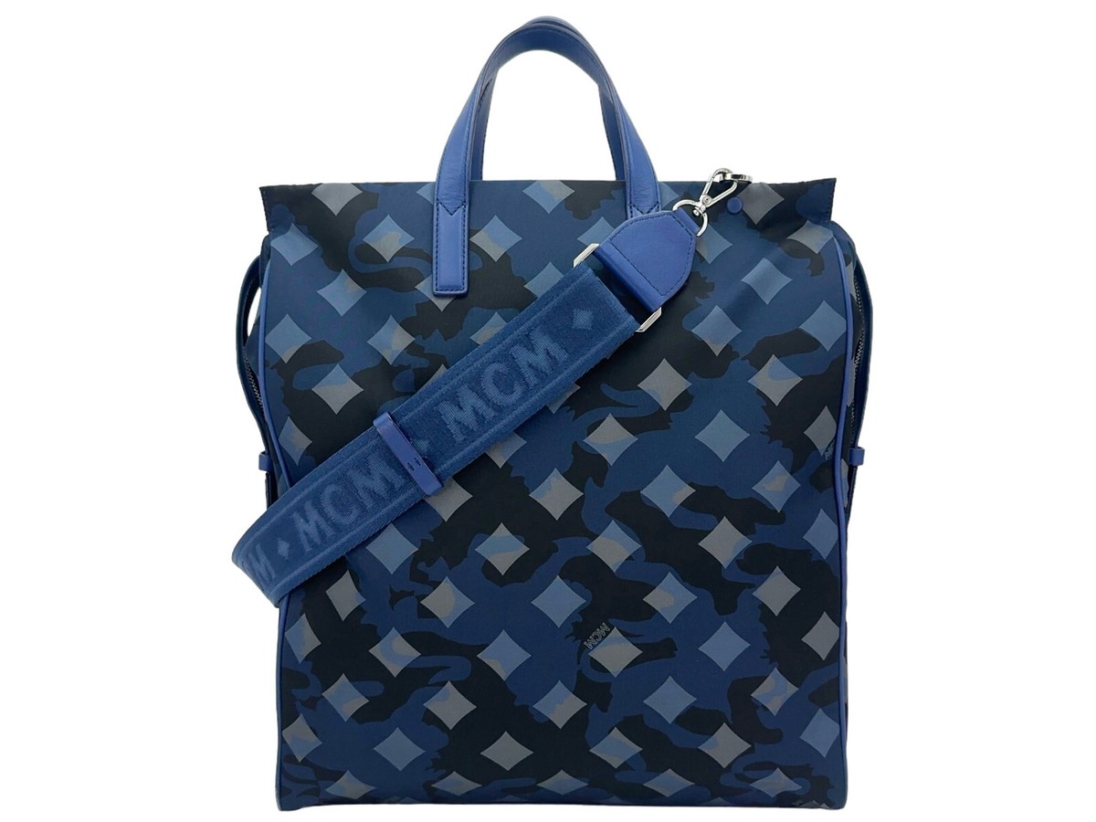 MCM Nylon Camo Dieter Munich Tote Bag Umhängetasche Messenger