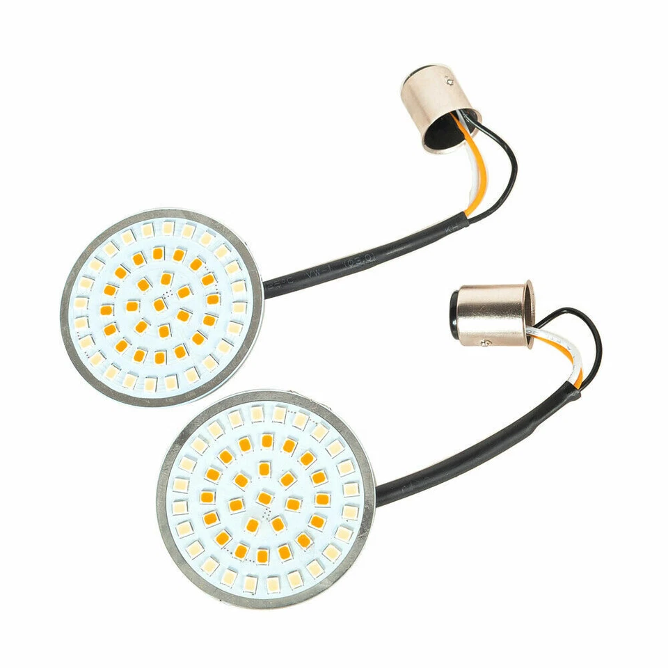 Передние светодиодные указатели поворота мигалка 1157 2 дюйма для Harley Davidson лампа - Изображение 2 из 4