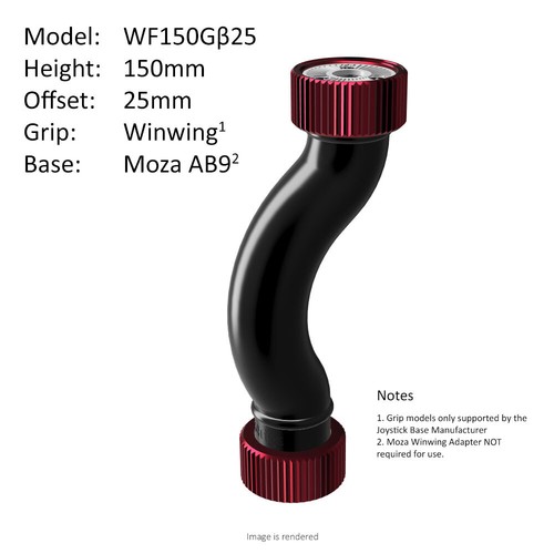 Joystick Extension: Moza AB9 to Winwing Grip - Picture 20 of 24