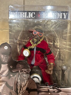 SET LOT 2 Mezco Public Enemy CHUCK D & FLAVOR FLAV Rap Stars