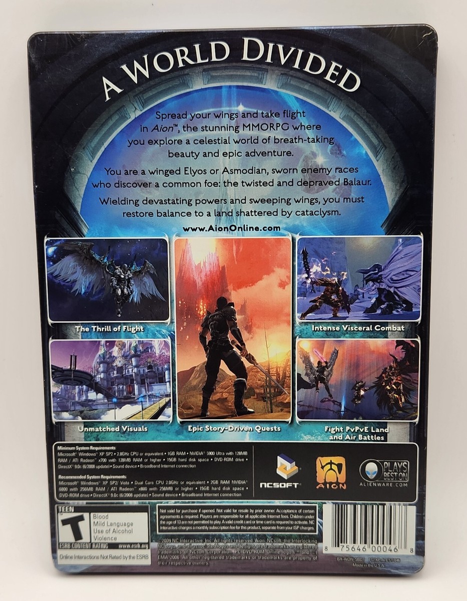 Aion: The Tower of Eternity Steelbook Edition - PC - Video Game