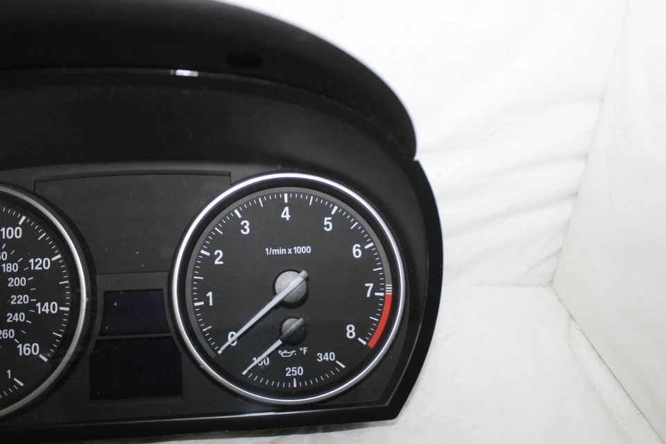 Cuadro de instrumentos velocímetro 07-2014 BMW 328i 335i X1 indicadores de tablero 99.229 millas Foto 4 de 4