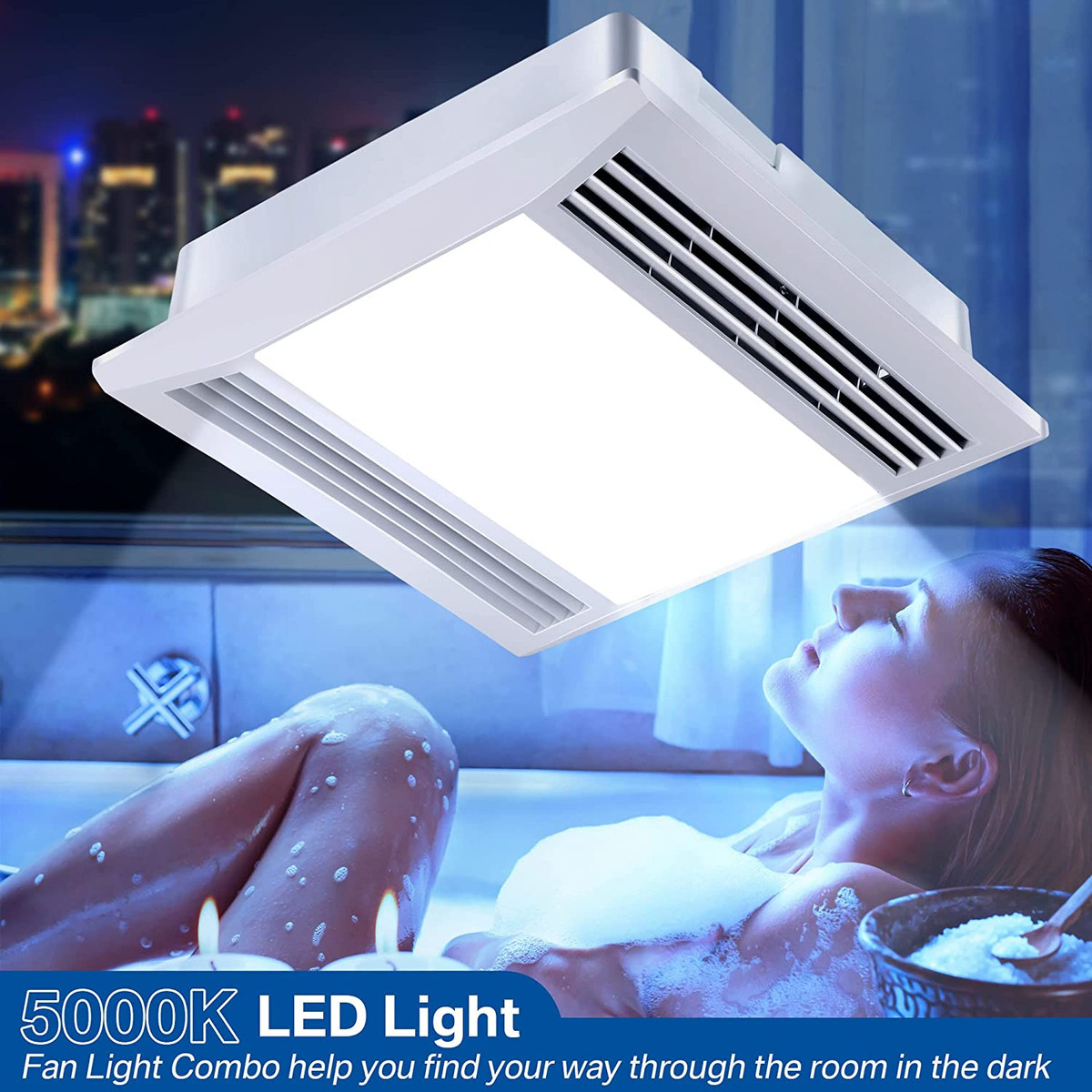 Bathroom Exhaust Fan Light Combo Shelly Lighting