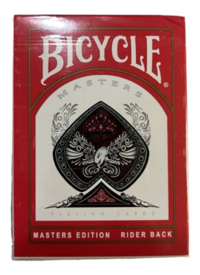 Ellusionist Bicycle Playing Cards | Red Master s Edition | Retired | Sealed 