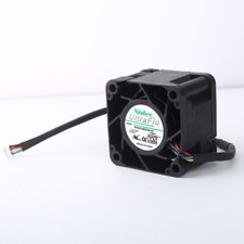 NIDEC 4028 DC12V W40S12BS4A5-57 40 40 28MM 4 wire server chassis fan 0.73A