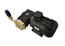 Pressure Washer WS151 150 Bar Pump & Motor Set 3 Phase 15 LPM C/W Unloader 