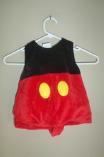 DISNEY STORE MICKEY MOUSE BUBBLE PLUSH HALLOWEEN COSTUME TODDLER SIZE 6 12 MONTH