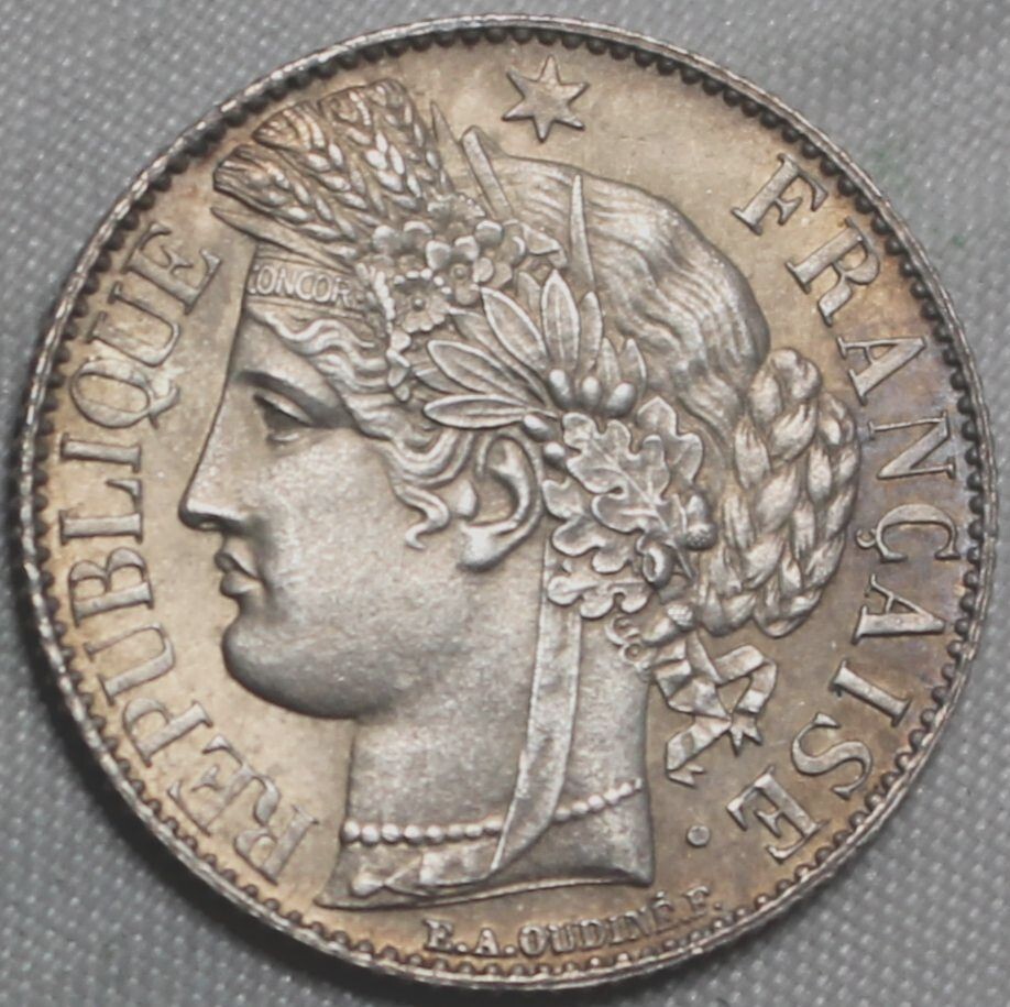 な　フランス　1 France 1 Franc 1887A #530058 | eBay