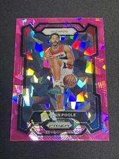 2023-24 Panini Prizm NBA JORDAN POOLE Washington Wizards #51 Pink Ice