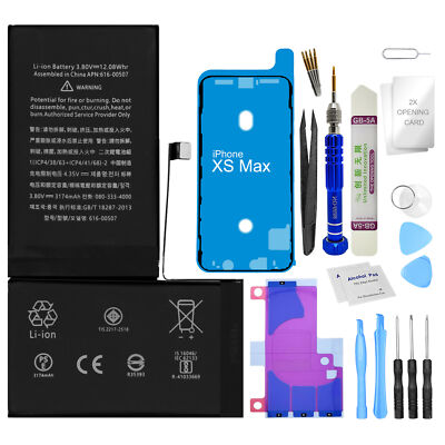 Akku Apple iPhone XS MAX - Ersetzt A1921 A2101 A2102 A2103 A2104 + Werkzeugset