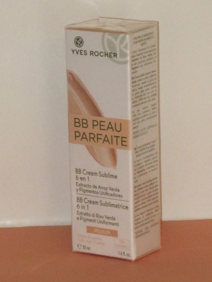 YVES ROCHER COULEURS NATURE BB CREAM SUBLIME SKIN ( 6 IN 1 ) # MEDIUM 50 ml NEW! - Image 2 of 2