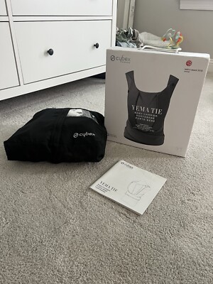 Cybex Platinum Yema Tie Baby Carrier - Black