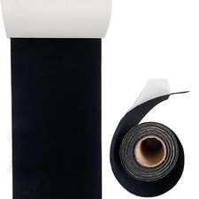 Black Felt Wallpaper Self Adhesive Felt Fabric Peel and Stick Self Adhesive Felt
