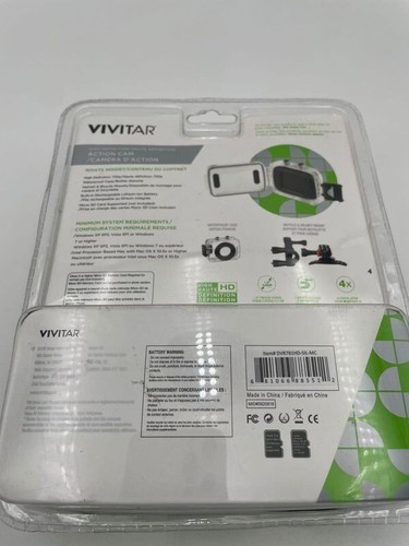 Vivitar DVR781HD Make a Splash Action Cam w/Waterproof Case Gray - Picture 4 of 6
