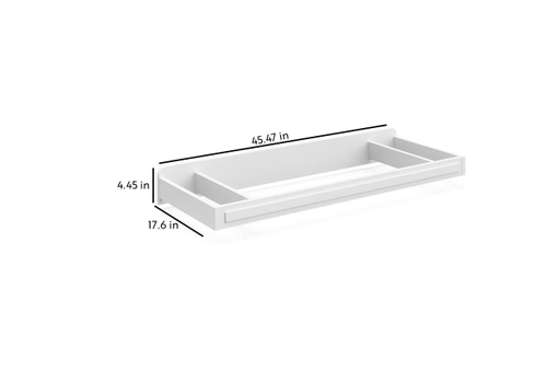 Universal Changer Topper White for Kids Dressers - Picture 2 of 4