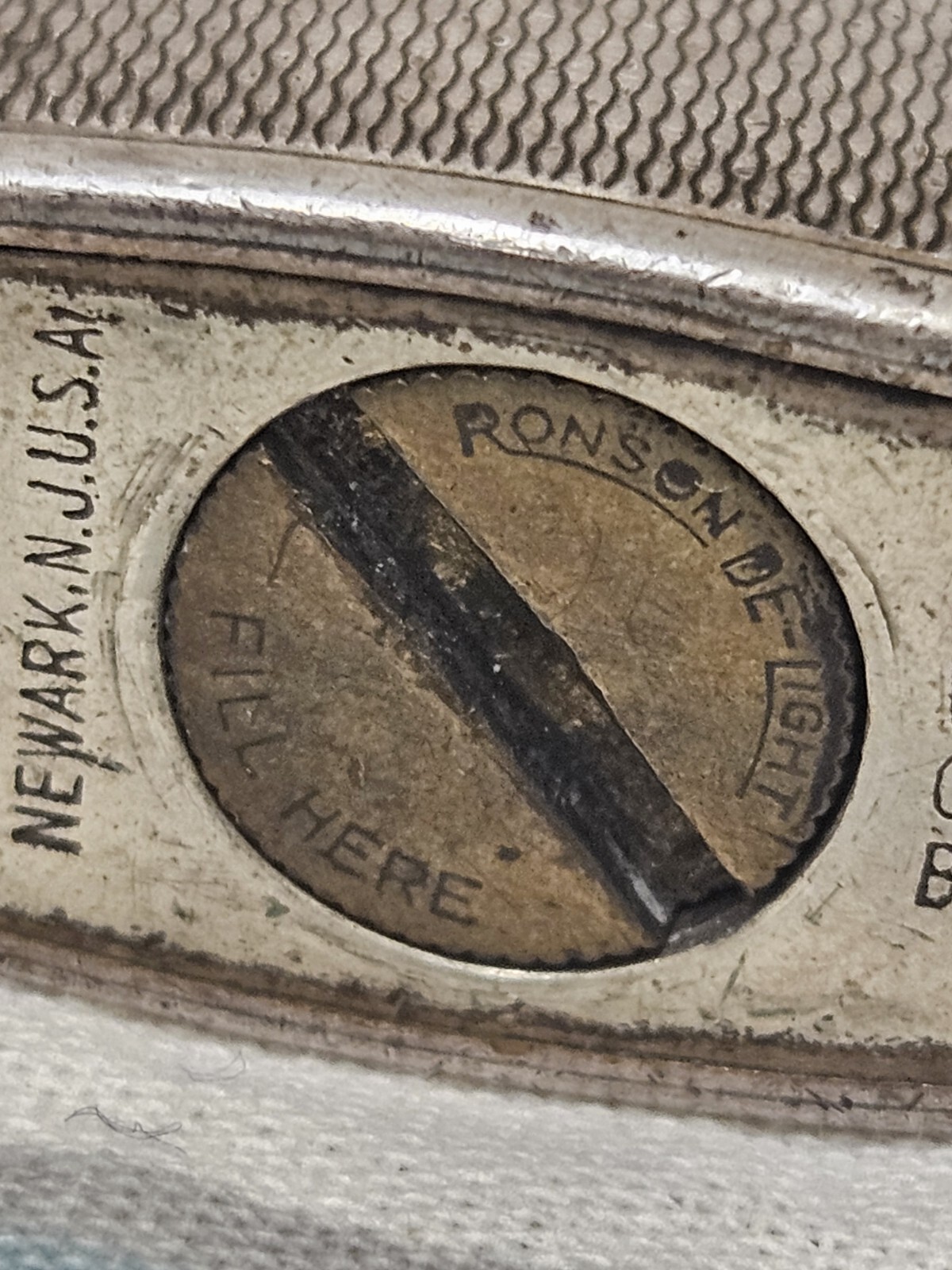 Vintage Ronson Sterling Silver Lighter Art Metal Newark eBay