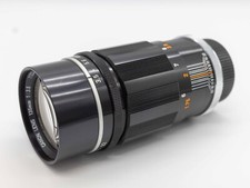  NEAR MINT Canon 135mm f/3.5 LTM M39 Screw Mount Telephoto Lens w/ Rear Cap