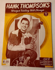 Songbook Hank Thompson's Brazos Valley Hit Songs No. 1  1954
