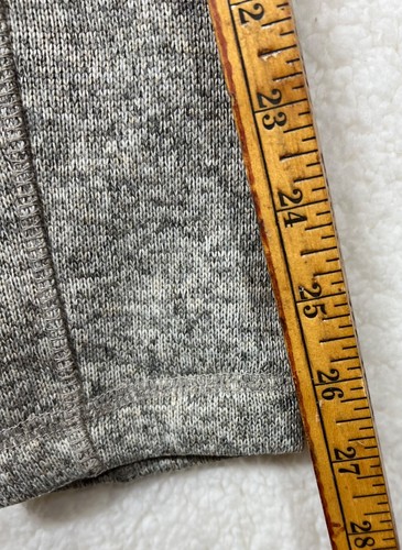 Eddie Bauer Herren 1/4 Zip Pullover grau meliert - Strick/Fleece Gr. Lg/Tall. - Bild 13 von 13