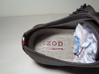 Izod Size 10 M IKE Gaucho Cap Toe New Oxfords Izod Size 10 M IKE Gaucho Brown Cap Toe Oxfords New Men main image 4