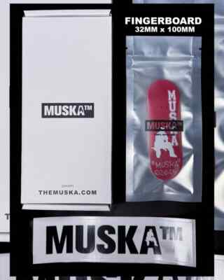 Chad Muska Shorty's Silhouette Signed Autographed Fingerboard 2025