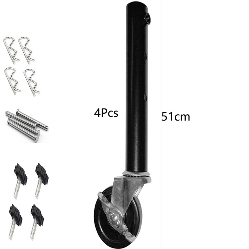 Sturdy Furniture Leg Extenders with Swivel Caster Wheels Wide Compatibility eBay