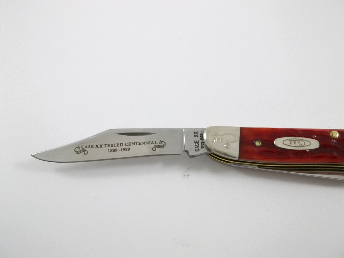CASE XX 1889-1989 Centennial R62087 RED Jack Knife | eBay