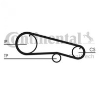 Contitech Timing Belt CT668