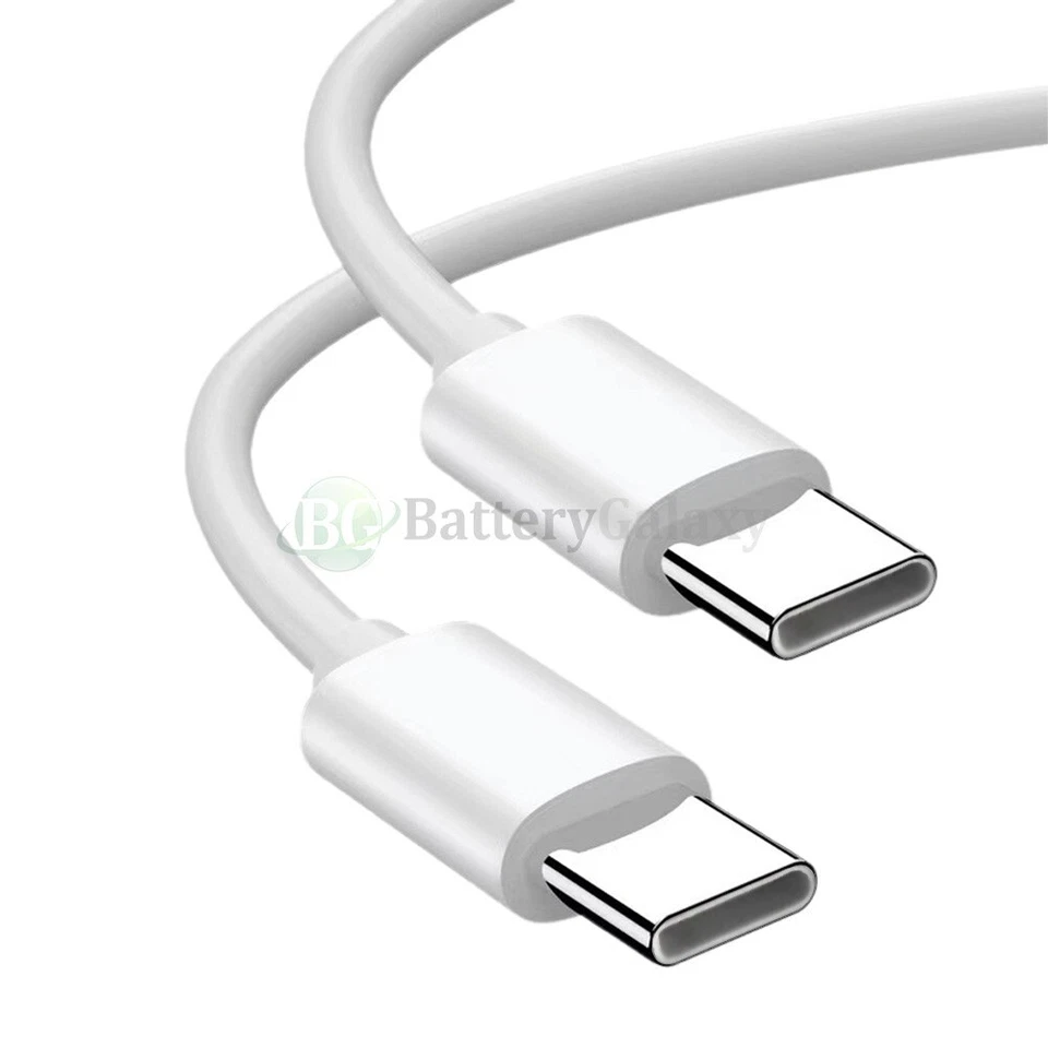5X USB C to USB C Cable 3A Fast Charger for Samsung Galaxy S21/S21+/S21 Ultra - Image 2 of 4