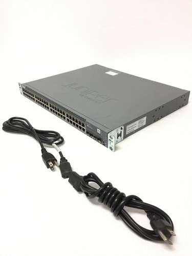 Juniper Networks Ex3400 48-Port PoE+ Switch W/ 2x PS Dps 920Ab FREE SHIPPING - Picture 2 of 15