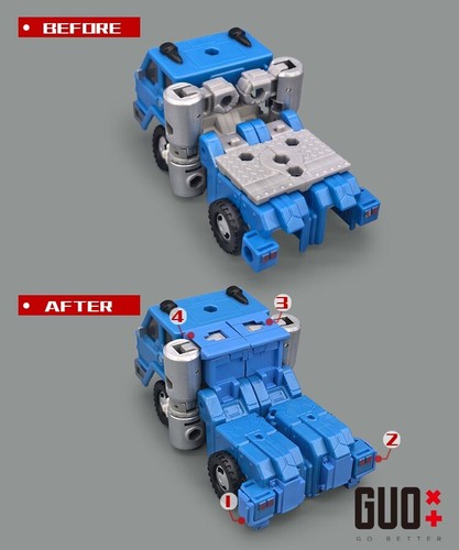 For Kingdom Golden Disk Road Ranger/Puffer Upgrade Kit GO BETTER 3D DIY IN STOCK - Picture 8 of 16