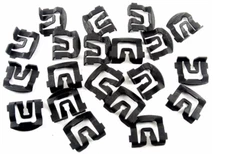 Ford Truck, Van & Bronco Windshield Trim Molding Clips- Qty.20- #026