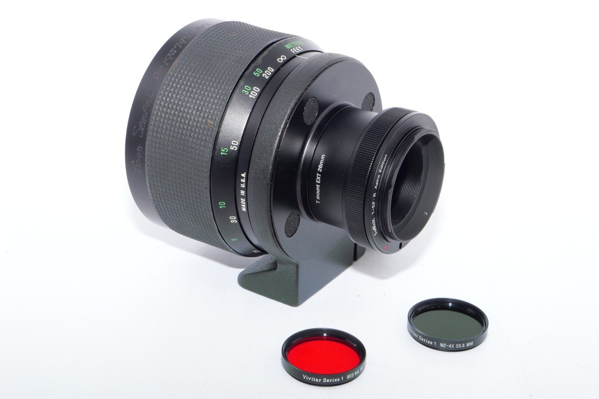 Vivitar Series 1 600mm f8 Solid Catadioptric Mirror Lens for Canon