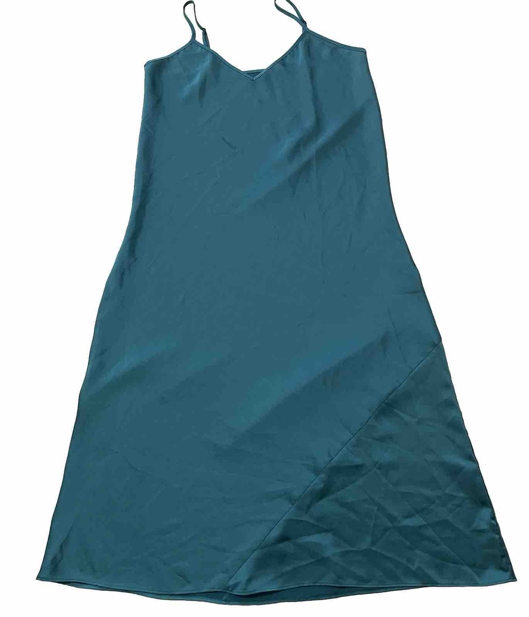 green emerald velvet dress Naada Organic Short Sleeve Dress- Papaya