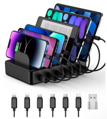 CREATIVE DESIGN Charging Station, 50W 6 Ports
