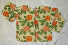 Gymboree ALOHA WAHINE Cardigan Sweater Top Hibiscus NWT 4 5