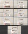 GIBRALTAR - 2017 MNH "HMS Royal Navy SHIPS" Complete Set Of Seven Stamps !!!