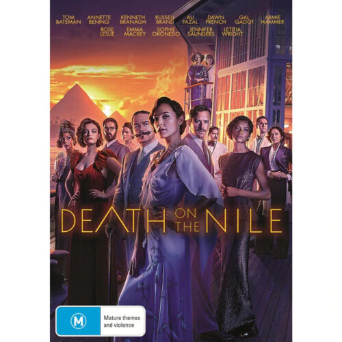 DEATH On The NILE (DVD, 2022) : NEW - 第 1/1 張圖片