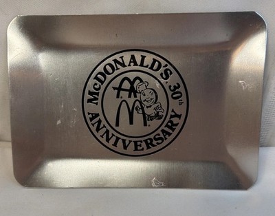 McDonald's Celebrations 30th Anniversary Vintage Aluminum Plate Tray